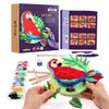 cumpără Set de creație Okto 20045 Set creativ DIY cu plastilină ușoară Papagal Ara în Chișinău 