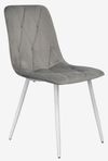 купить Комплект стол и стулья Evelin di Costacurta стол DT-402-5Wh + 4 стула YTC-080Wh Light grey в Кишинёве 