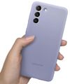 cumpără Husă pentru smartphone Samsung EF-PG996 Silicone Cover Violet în Chișinău 