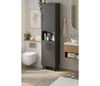 купить Шкаф-пенал Bofigo Шкаф для ванной 12-74-08 Anthracite в Кишинёве 