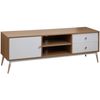 cumpără Comodă TV Deco Marani 2 polite 150x40x51H Oak/White în Chișinău 