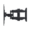 Wall Mount  Gembird "WM-75ST-02" Black 32"-75", 45kg VESA:up 600x400, Wall dist:55~490mm,±50°,-5/+8° 