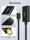 cumpără Adaptor IT Ugreen 40360 Adapter MiniDp to HDMI 4K*2K@60Hz 0.15M MD112, Black în Chișinău 