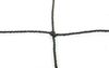 Сетка волейбольная черная с тросом PW06, 9.5x1 м, 10х10 см (размер ячейки), d=2.8 мм (3848) 