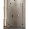 cumpără Cabină de duș New Trendy Avexa Gunmetal Brushed Pentagonal R 90x90x200 Hinged EXK-3832 în Chișinău 