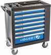 купить Система хранения инструментов Hoegert HT7G049-338 Тележка инструментальная 7 ящиков, 338 предмета в Кишинёве 