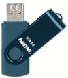 купить Флеш память USB Hama 182465 Rotate 128GB petrol blue в Кишинёве 