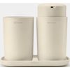 купить Набор для ванной Brabantia 22 34 02 Accessory Set Brabantia, 3 Pieces, Soft Beige в Кишинёве 