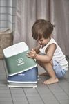 купить Подставка-ступенька BabyBjorn 061268A Treapta inaltator pentru baie Step Stool Deep Green/White в Кишинёве 