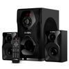 Speakers SVEN "MS-2055" SD-card, USB, FM, remote control, Bluetooth, Black, 55w/30w + 2x12.5w/2.1 