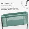 купить Колыбель Kikka Boo 31003020105 Patut co-sleeper Noah Mint 2025 в Кишинёве 