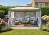 купить Навес GardenLine TUN0372 3x4x2.65m Biege в Кишинёве 