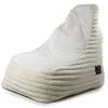 купить Кресло-мешок Because Soft White + Pouf (140x140x100cm) в Кишинёве 