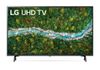 43" LED TV LG 43UP77026LB, Black (3840x2160 UHD, SMART TV, DVB-T2/C/S2) 