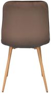 купить Стул Evelin di Costacurta YTC-080Wo, BLUVEL38 (Brown) в Кишинёве 