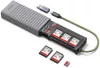 cumpără Cititor de carduri Ugreen 55899 CM856 3-Slot SD / microSD Card Reader Case 5Gbps USB-C / USB-A în Chișinău 