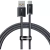 cumpără Cablu telefon mobil Baseus CALD000716 USB-A to Type-C 100W 2m Dynamic Series, Gray în Chișinău 