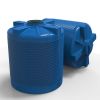 купить Летний душ Uniplast 37092 Rezervor apa 3000 L vertical, oval (albastru) cu stut D. 2" 151x189 cm в Кишинёве 