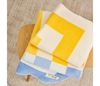 купить Плед s.Oliver 2655/690 Jacquar Decke 150х200 Blue/Yellow в Кишинёве 