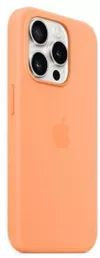 cumpără Husă pentru smartphone Apple iPhone 15 Pro Silicone MagSafe Orange Sorbet MT1H3 în Chișinău 