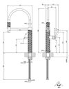 cumpără Bateria bucătărie Gessi 60920-720 Nickel PVD în Chișinău 