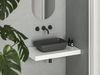 cumpără Lavoar Ravak Lavoar UNI 500 R Slim 500x310x125mm Anthracite XJX03150001 în Chișinău 