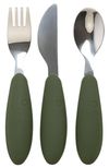 cumpără Seturi pentru hrănire bebelușilor BIBS 4340218 Set tacamuri din otel inoxidabil Hunter Green în Chișinău 
