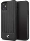 купить Чехол для смартфона CG Mobile BMW Real Leather Hard Case pro iPhone 11 Black в Кишинёве 
