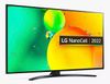65" LED TV LG 65NANO766QA, Black (3840x2160 UHD, SMART TV, DVB-T/T2/C/S2) 