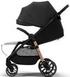 cumpără Сărucior pentru copii KinderKraft Grande 2 Midnight Black (KSGRAN02BLK0000) în Chișinău 