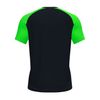 Футболка JOMA - MANGA CORTA ACADEMY IV NEGRO VERDE FLUOR 5XS