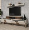 cumpără Comodă TV Trendy Eylul, Crema 168x51x39cm în Chișinău 