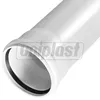 cumpără Teava PVC D. 50 L=1 m / 1,8 mm alba  EGEPLAST în Chișinău 