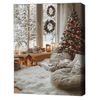 купить Картина по номерам BrushMe BS54189 40x50cm (în cutie) Magia unei zile de iarnă в Кишинёве 