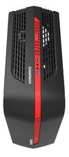 Case mATX GAMEMAX Centauri, w/o PSU, 1x120mm, Red LED, USB3.0, Side Window, Black/Red 