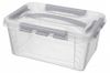 купить Короб для хранения Бытпласт 45716 Контейнер Econova Grand box 4.2l 29x19x12cm замки серый в Кишинёве 