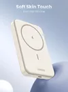 cumpără Acumulator extern USB (Powerbank) Ugreen 25208 Mini Magnetic Wireless Qi 10000mAh, Beige în Chișinău 