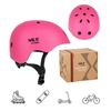 cumpără Cască de protecție Nils MT301 Abisal Pink, Size XS (48-52cm) în Chișinău 