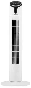купить Вентилятор напольный Ardesto FNT-R44X1WY22 колонного типа, высота 110 см, дисплей, таймер, пульт ДУ, металлик в Кишинёве 