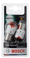 купить Автомобильная лампа Bosch PY21W LED Retrofit 12V 1W BAU15s Blister (2шт.) (1987301520) в Кишинёве 