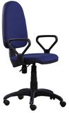 Офисное кресло Prestij Lux синее AMF-1 A-20