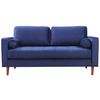 купить Диван Trendy Roma Albastru Marin, 90x70x175cm (2 locuri) в Кишинёве 