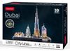 купить Конструктор Cubik Fun L523h 3D Puzzle Dubai cu iluminare LED, 182 elemente в Кишинёве 