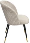 cumpără Scaun Deco Spectre Beige HLR 7+Black Gold Legs în Chișinău 