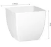 купить Цветочный горшок Idea М3276 Siena 200x200mm 5.5L, cu insertie в Кишинёве 