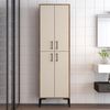 купить Шкаф-пенал Trendy Berlin A-Nuc, Crem 60x200x35cm, multifunctionala (GTR006636) в Кишинёве 