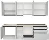 купить Мебель для кухни ArtFlame GOLA White (2.6 m.l.) в Кишинёве 