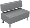 купить Офисный стул Tisam Диван офисный 1-местный (кожзам) 1100х650х800 (59697) в Кишинёве 