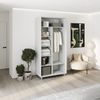 cumpără Dulap my-STYLE C10H2T03AM04-U11, 100x220, серый în Chișinău 