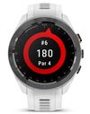 cumpără Ceas inteligent Garmin Approach® S70 42 mm Black Ceramic Bezel with White Silicone Band (010-02746-10) în Chișinău 